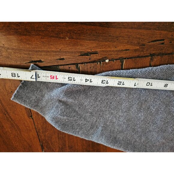 Petal&pup crossover knit dress Midi doleman sleeve medium gray - Picture 13 of 14